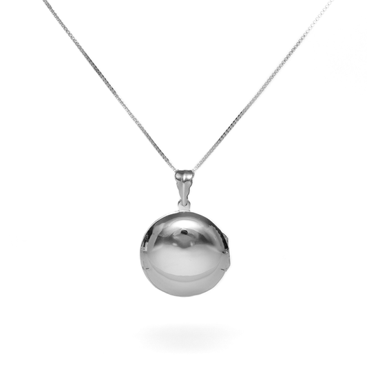 Everyday Smooth Round Vault Locket