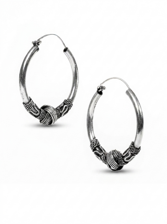 Bali Hoop Earrings - Wrap