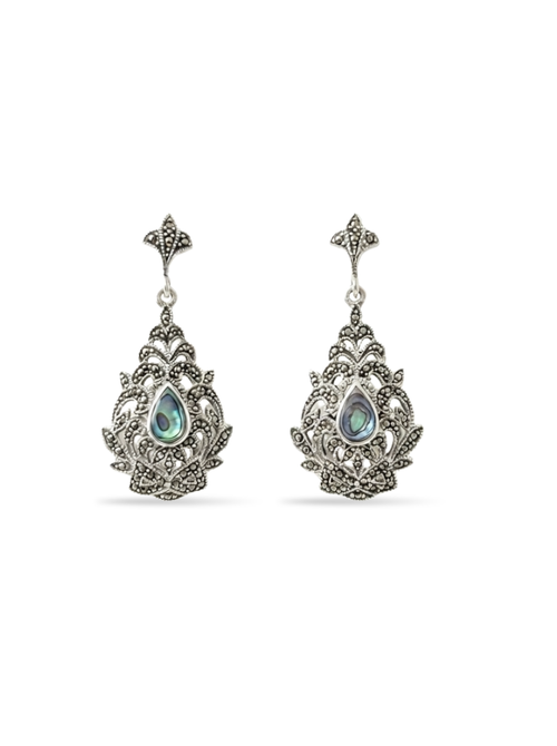 The Marcasite Lace Drop (One of a Kind)
