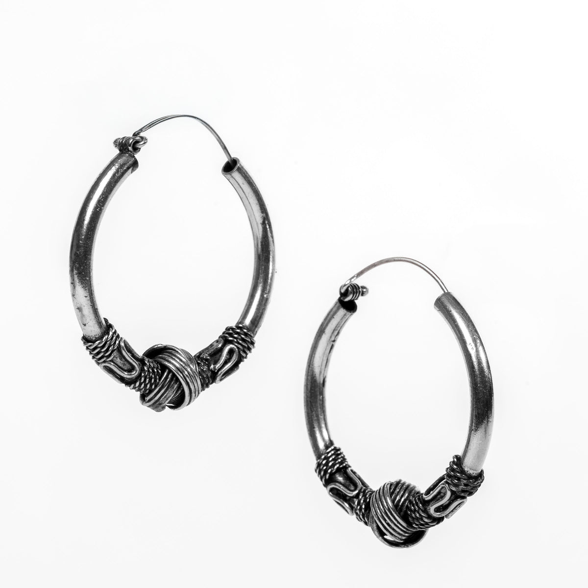 Bali Hoop Earrings - Wrap
