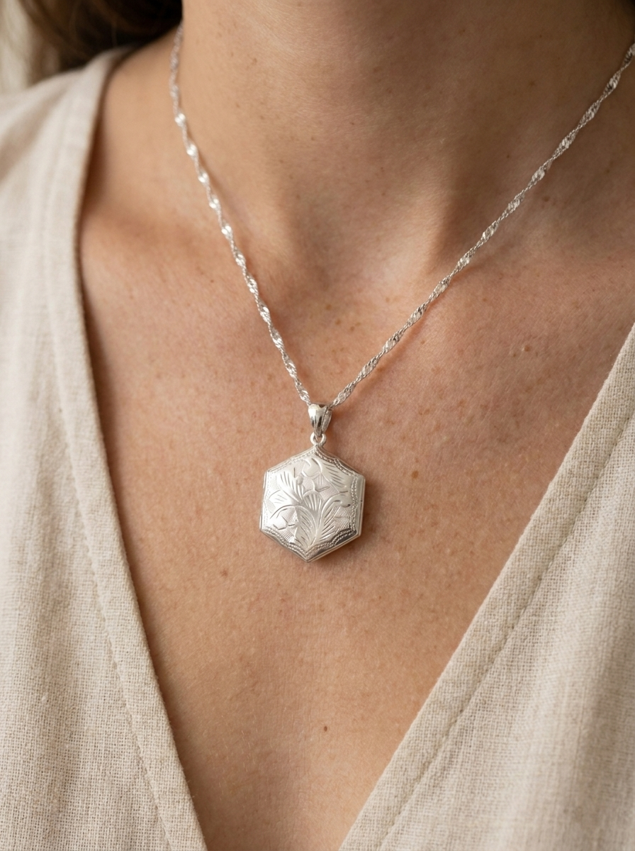 Hexagon Vault Locket