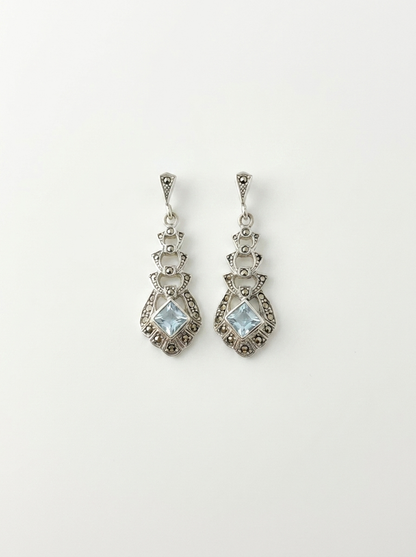 The Marcasite Deco Drop (one of a kind)