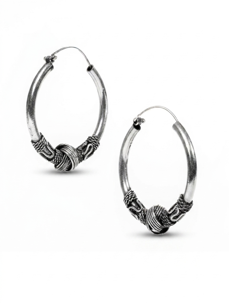Bali Hoop Earrings - Wrap