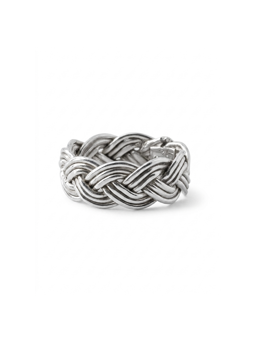 Woven Form Band Ring